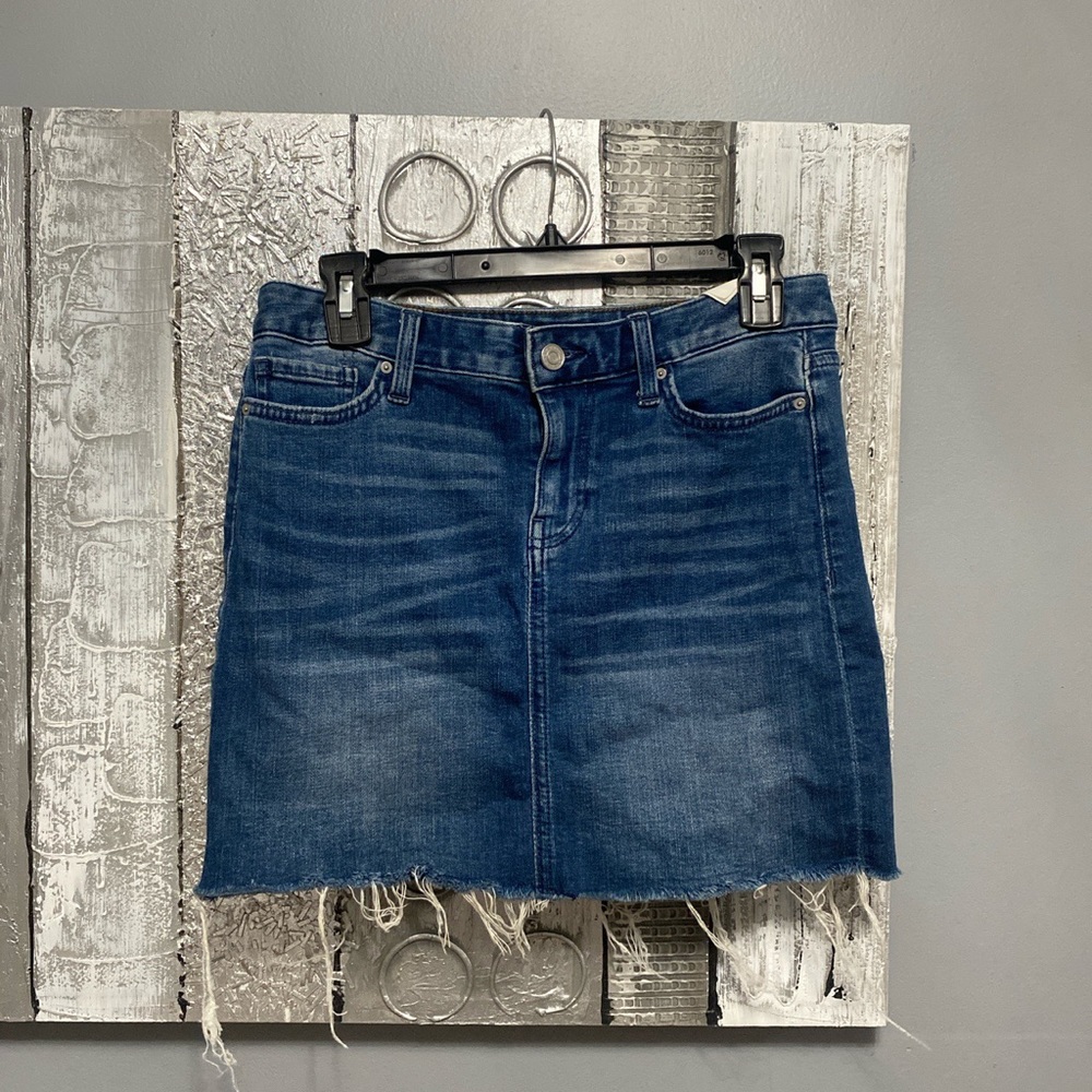 Distressed Jean Tommy Hilfiger mini skirt